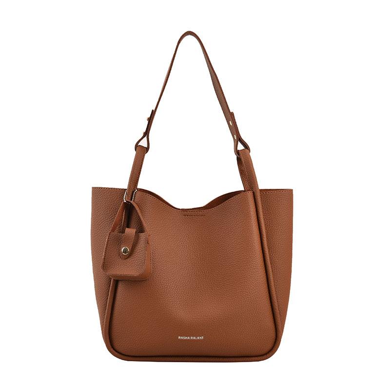 Designer Crossbody Women's Bag  Summer New PU Material Large Capacity Bag Fashion Versatile Commuter Underarm Bag