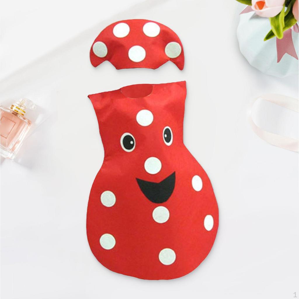 Meyve Kostümü Sevimli Karnaval Cadılar Bayramı Rol Oyunu için Fantezi Elbise Erkek Kız