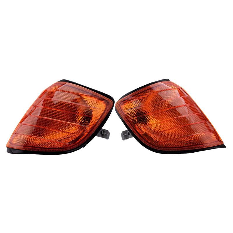 Paar Front-Seitenblinkergehäuse 1408260543 1408260643 Für Mercedes Benz S-Klasse W140 1992-1999