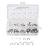 120Pcs E Clip Washer Stainless Steel External Retaining Ring Circlip Assortment Kit 1.5mm‑10mm