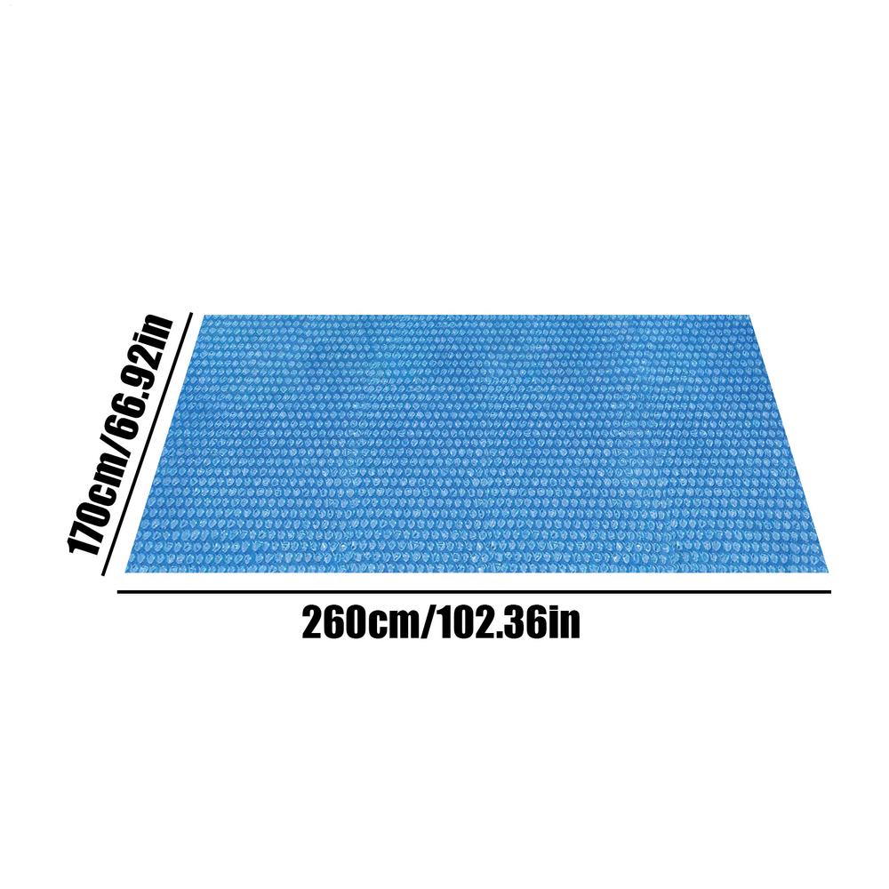 Solar Pool Cover Pool Heat Retaining Blanket Solar Bubble Solar Swimming Cover Free Cutting for Pool Cover Heat Insulation
