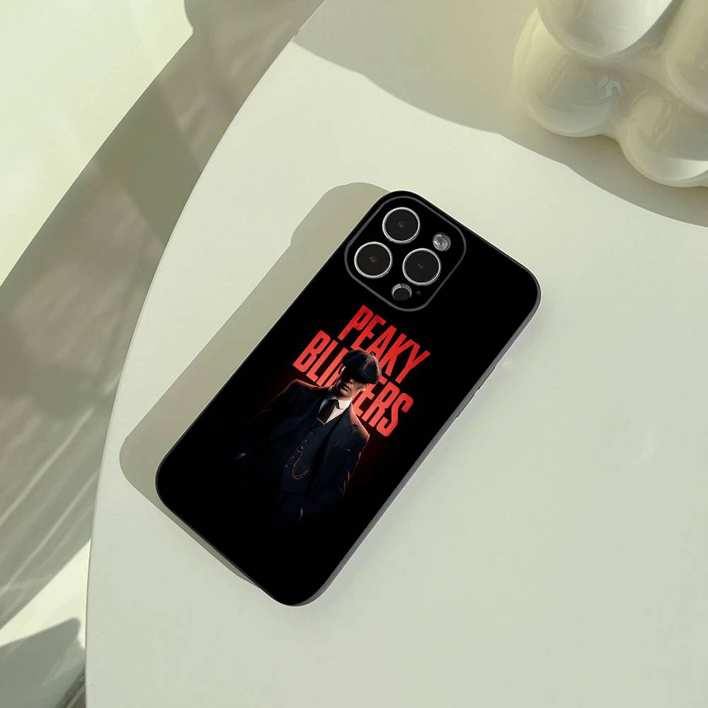 P-Peaky-B- Blinders-movie Phone Case For iPhone 17,16,15,14,13,12,11 Pro Max,16/15/14Plus,XS Soft Black Cover