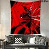 ULTRAKILL Wall Tapestry Aesthetic Wall Hanging Printed Fabric Blanket Decorative Tapestries for Bedroom Living Room Home Decor