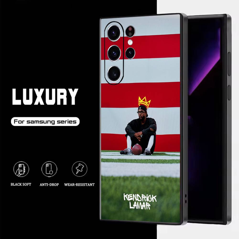 

Kendrick Lamar Phone Case For Samsung S25,S24,S23,S22,S21,S20,S10,Ultra,Plus,Lite,FE,Soft Silicone Black Cover Samsung S20plus5G