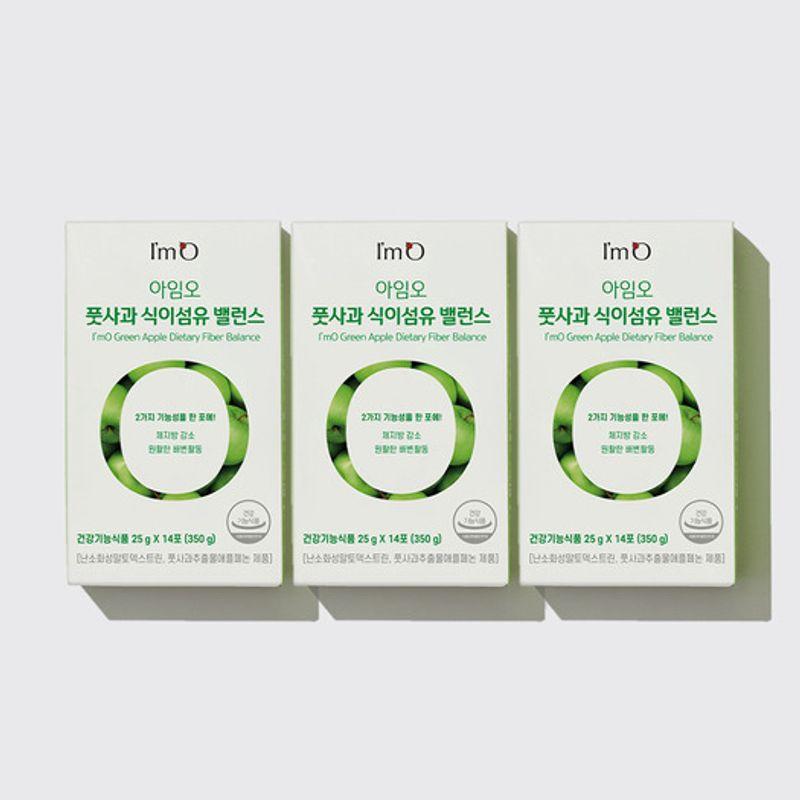 

I m Oh Green Apple Dietary Fiber Balance 3 Boxes