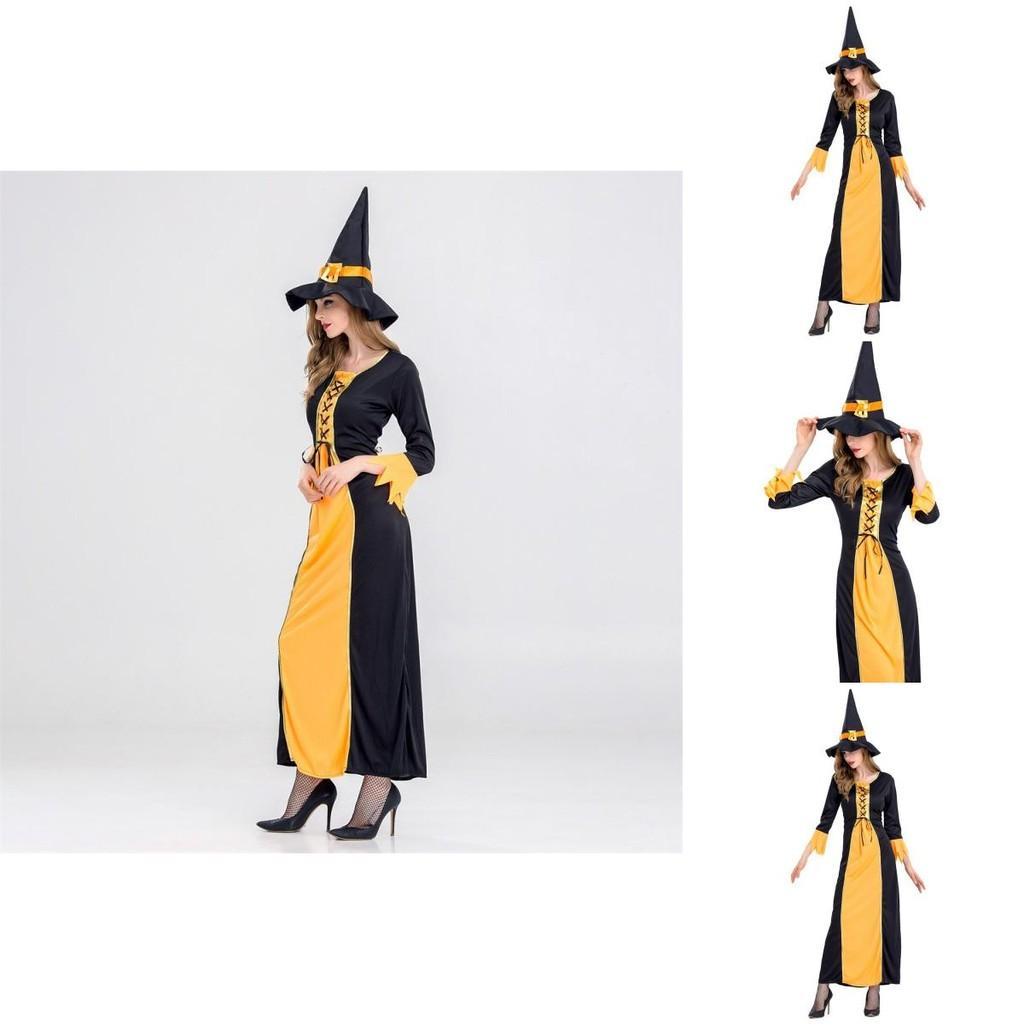 Elegant Witch Costume For Women Perfect For Halloween Parties And Cosplay Events