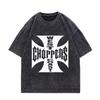 Paul Walker tričko West Coast Choppers Vintage vyprané tričko Pánské Dámské Hip Hop streetwear Oversized krátký rukáv Bavlněná trička