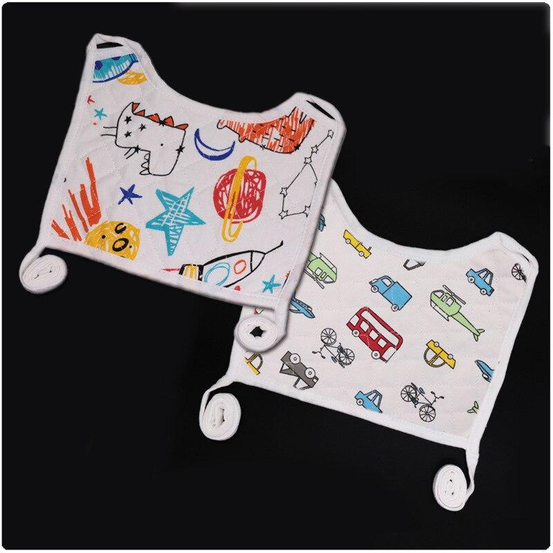 Baby Lätzchen Handtücher Baby Lätzchen Quadratisch Baumwolle Neugeborenen Kleidung Säuglingskleidung Cartoon Druck Babyzubehör Bandana Lätzchen Spucktücher