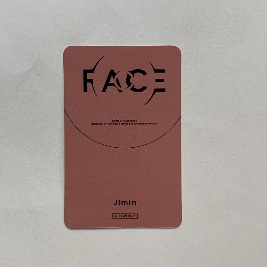 [USED] BTS FACE Jimin Lakidro Universal Studios Limited Random Trading Card