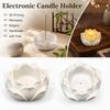 Chinese Style Lotus Incense Burner Minimalist Tabletop Incense Base  Tea Room