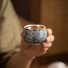 Hand-Painted Filigree Butterfly Love Ceramic Tea Set