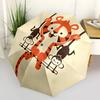 1pc Tiger Monkeys Automatic Open/close Umbrella, 8-Rib Sturdy Structure, Portable Travel Umbrella, Parties, Everyday Use, 31