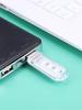 1/2/4Pcs Mini USB Night Light White/Warm Light Small Camping Lamp Lightweight Compact Reading Light for Camping Hiking