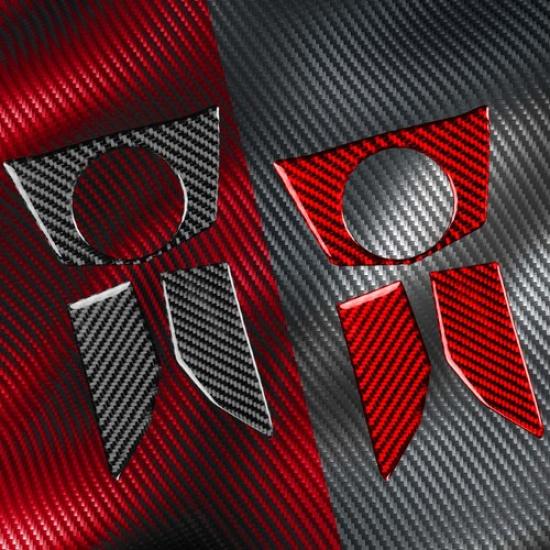 1PC Carbon Fiber Front Ignition Lock Cap Trim for BMW C400GT -