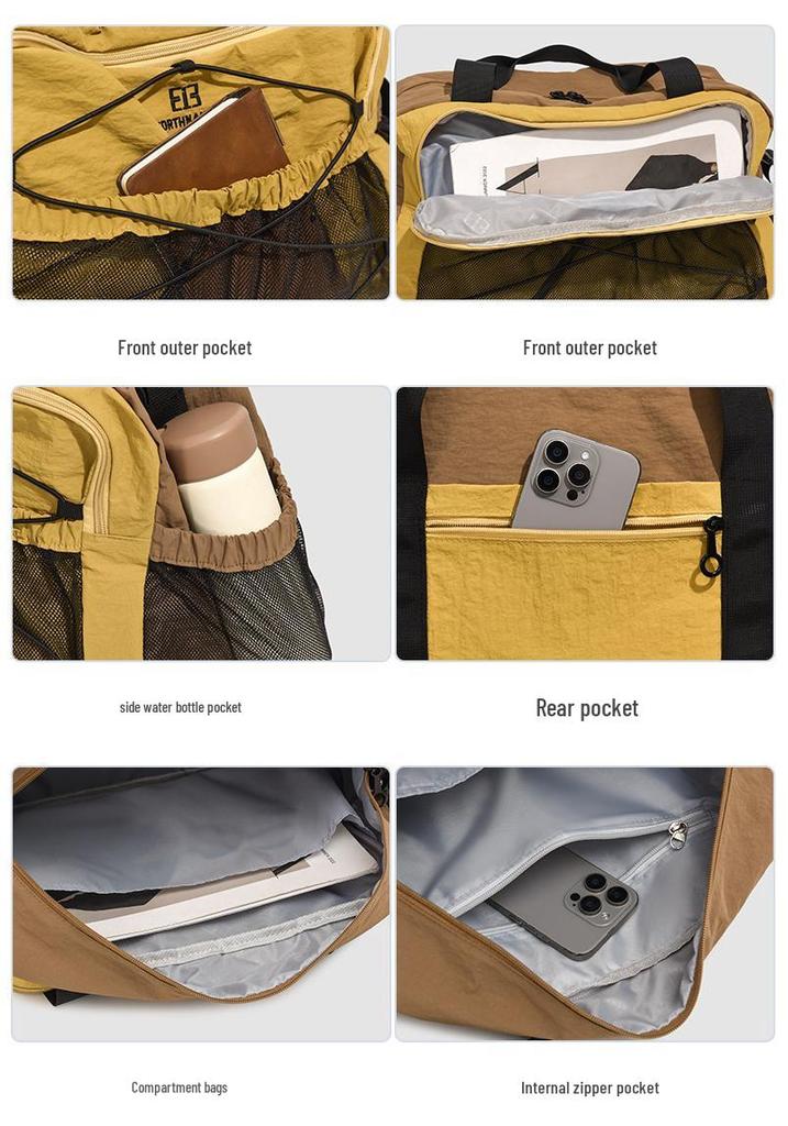 Outdoor Large Capacity Fashion Travel Bag - Women's Crossbody, Single Shoulder, and Backpack Style for Tourism and Sports