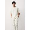 H M Cargo Pants sliM Fit wHite