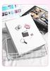 Singba Solid White Photocard Binder Large 4Grid Collect Book Magnetic Buckle 3inch Photo Album Star Chasing Collection Holder