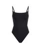 FEELS LIKE SUMMER Open Back One Piece (Jet Black)