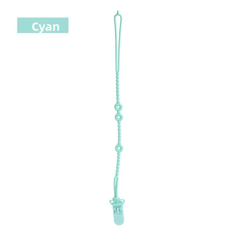 Pacifier Baby Teether Anti Drop Chain
