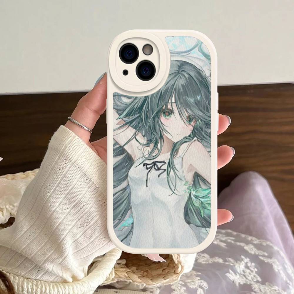 Horror Saya No Uta Game Phone Case For IPhone 16 15 14 13 12 11 Pro Max Plus Leather Soft Cover