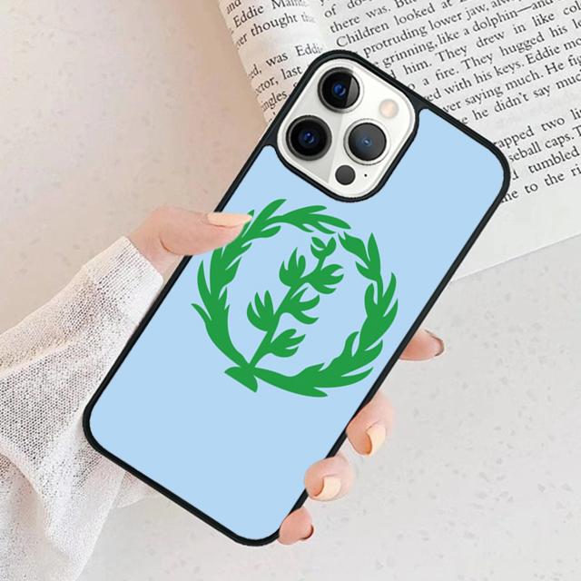 Eritrea Flag Phone Case Cover For iPhone 17 Air 15 16e 11 13 14 Pro Max 12 Plus Max Fundas