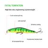 Deep Diving Tongue Plate Miruo 80Mm Simulated Bait Floating Miruo Bait Luya Hard Bait Plastic Bait