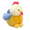 Süßes Plüschhuhn Hühnchen Spielzeug, Realistisches Huhn Stofftier, Weiches Küken Brutkasten Dekoration Geschenk für Kinder