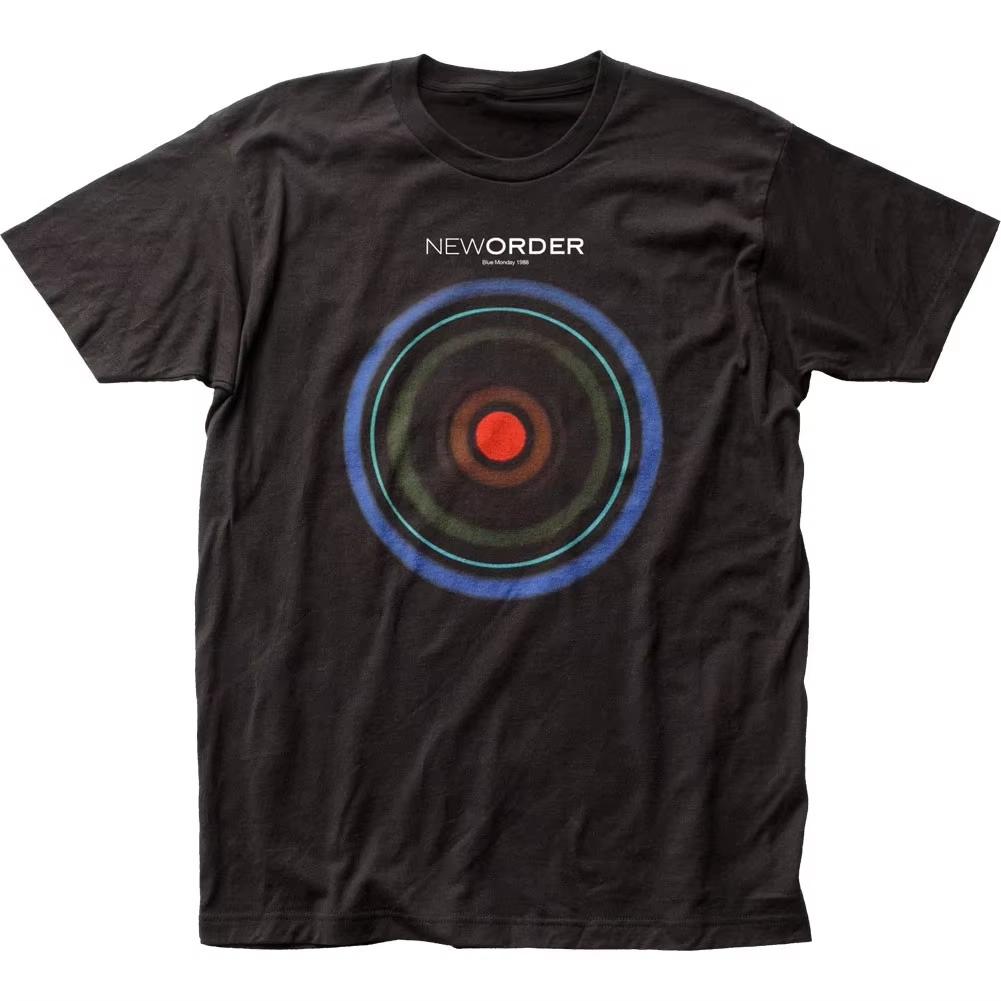 Unisexs New Order Blue Monday TShirt Classical Concert Rock Band Fans Casual TShirt Street Style Outdoor Daily Dressing 2XL