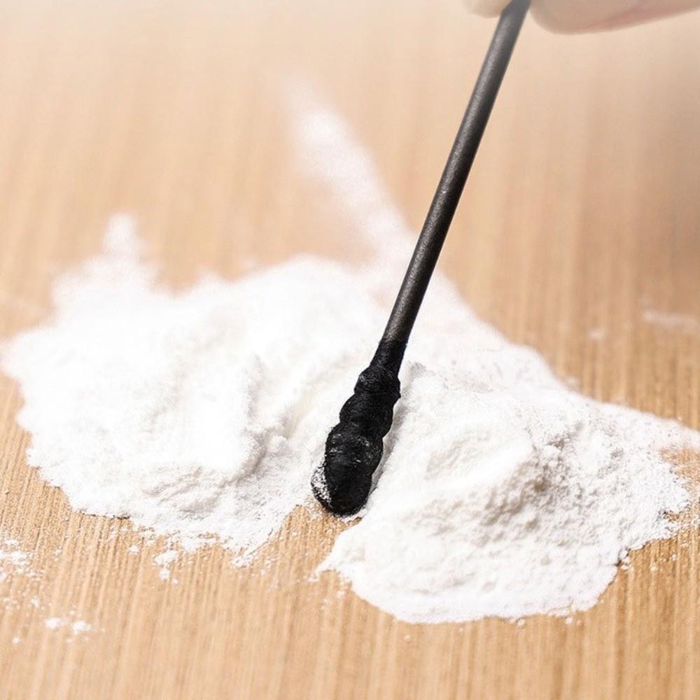 200pcs/box Hypoallergenic Double Headed Ear Cleaning Cotton Spoon Disposable Ear Digging Spoon Spiral Cotton Swab Ear Cleaning