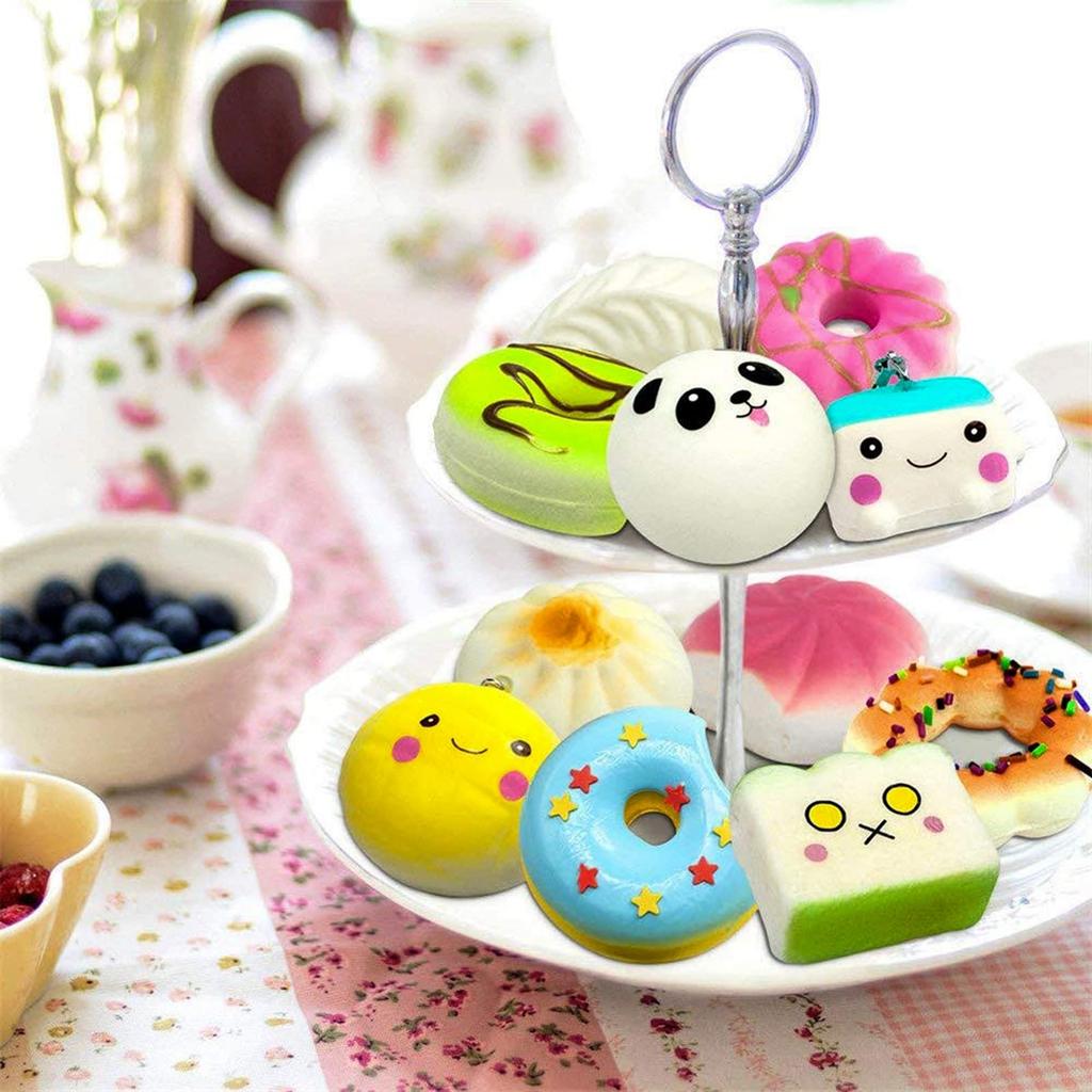 Brinquedos de Aperto TOUFEIYUAN, Conjunto de 30 Peças, Alívio do Estresse, Subida Lenta, Não Tóxico, Fofo, Macio, Fofo, Brinquedos de Comida, Divertido, Aniversário, Dia das Crianças, Presente, Crianças