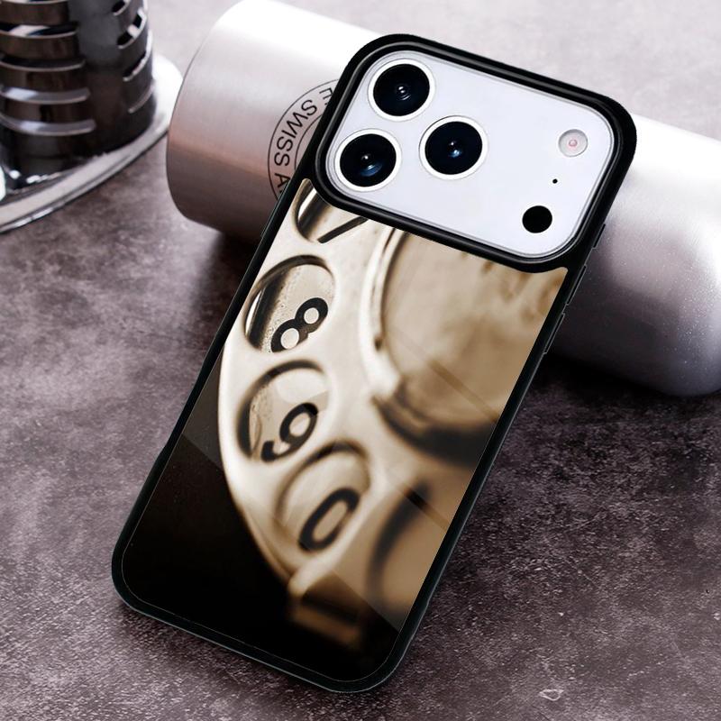 Retro Red Payphone Vintage Payphone Phone Case for iPhone 17 16 15 Pro Max Air 14 13 12 11 Plus Shockproof Capa Cover