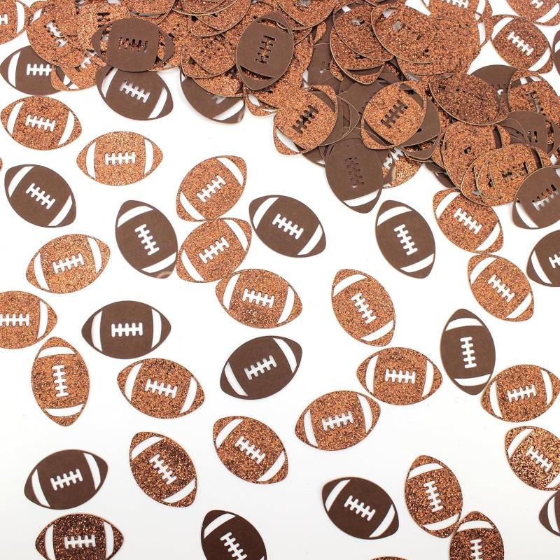 200pcs/set Sports Football Home desktop Decorations Festival Party Decorative Confetti Football-Themed Party Supplies