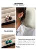 Natürliche Runde Edelstein Ohrstecker - Eleganter, Minimalistischer, Vielseitiger Schmuck