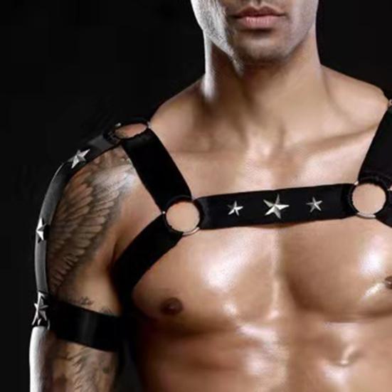 2 Pcs/Set Bar Performance Clothes Set Solid Color Elastic Band Slim Fit Star