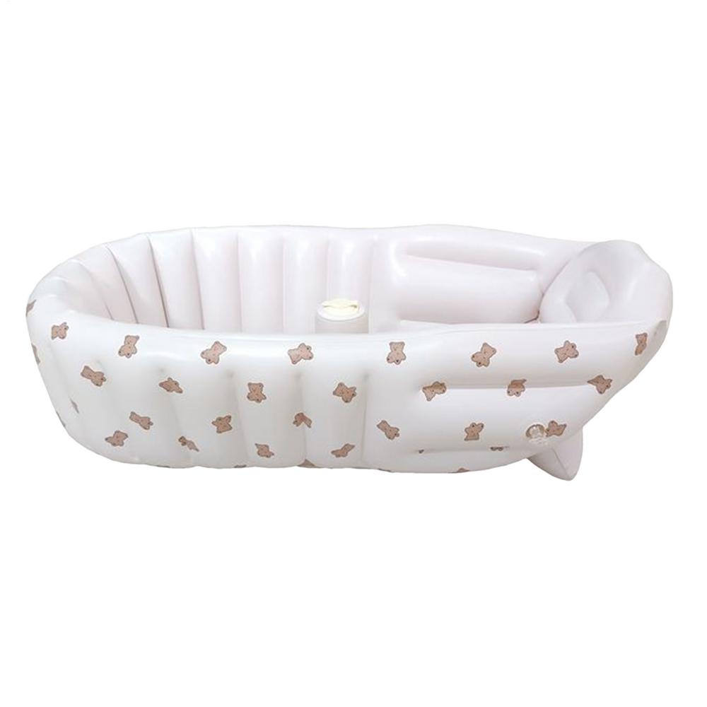 

Дорожная детская ванночка Портативная детская ванна Складная Эргономичная поддержка Сиденье-бассейн для раковины На открытом воздухе Летние водные игры Пляжная ванна