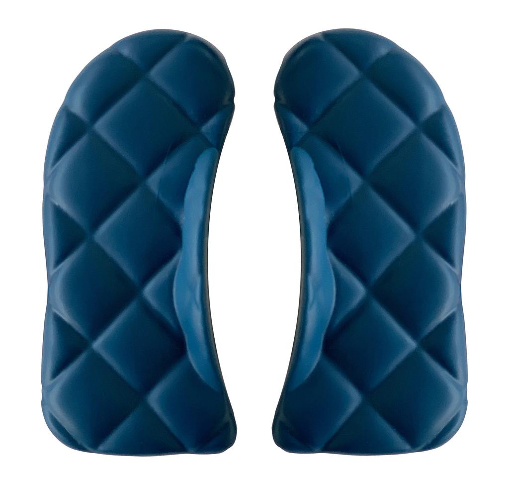 Yawata Kasei Sceltevie CARINOTICO Potholders and Kitchen Mitts, Navy, Made In Japan