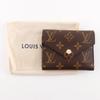 LOUIS VUITTON Portefeiulle Victorine Tri-fold wallet M62472 Brown Monogram canvas unisex Used