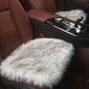 Winter Car Seat Cushion Automobile Long Plush Seat Cover Comfortable Fur Warm Seat Cushions for Cars Interior Accessories
