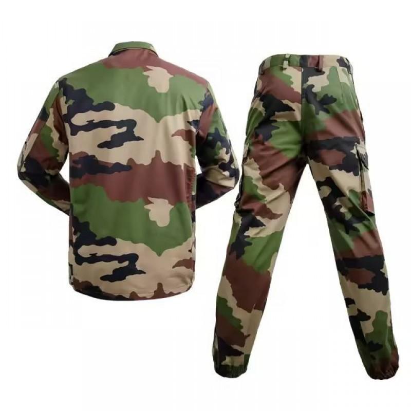 French Army F1 Camo Tactical Jacket Hiking Camping Outdoor Sports
