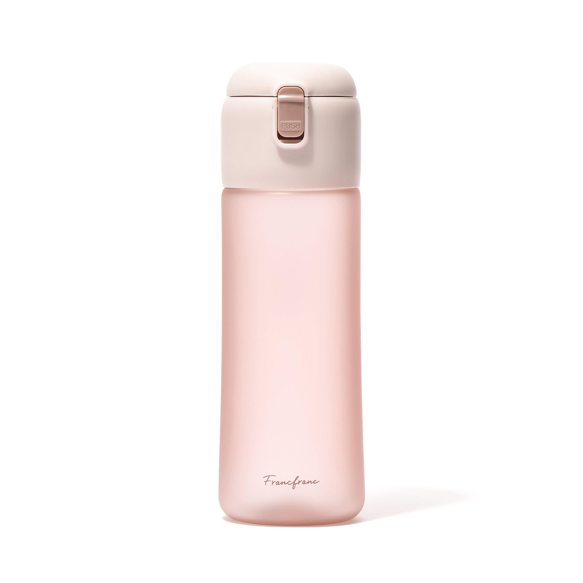 

Franc franc clear bottle pink One-touch рожевий