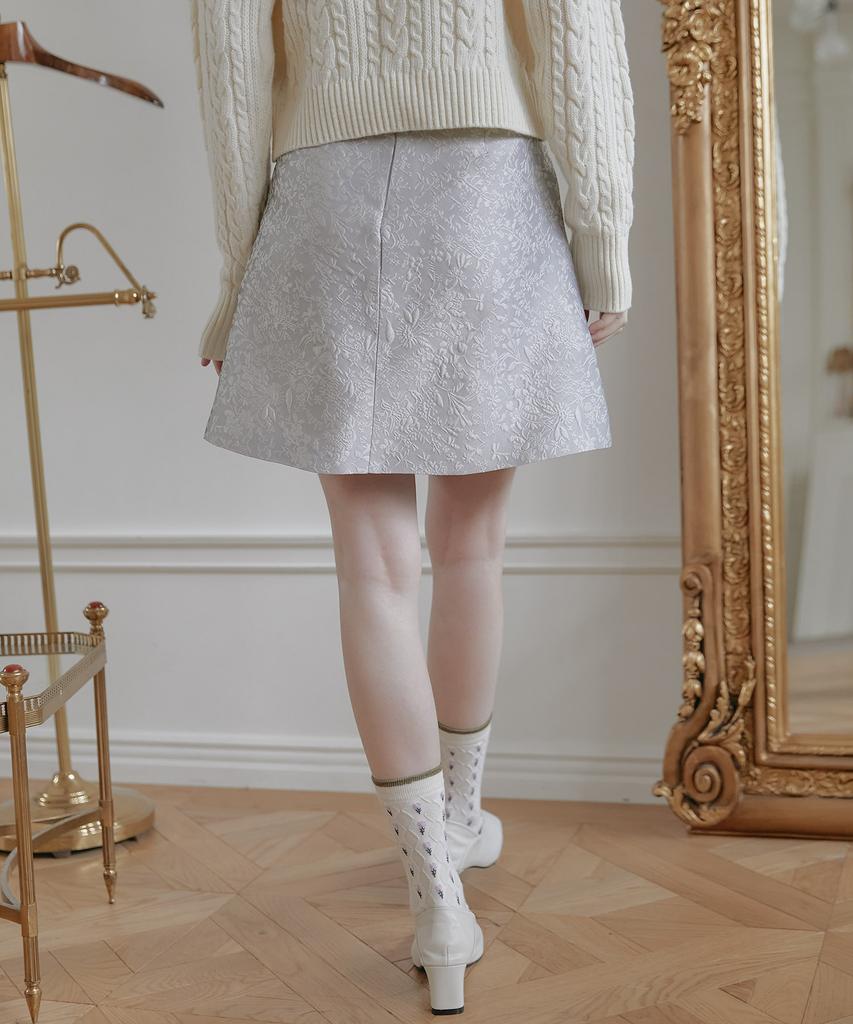Tina Blossom Fedora Skirt