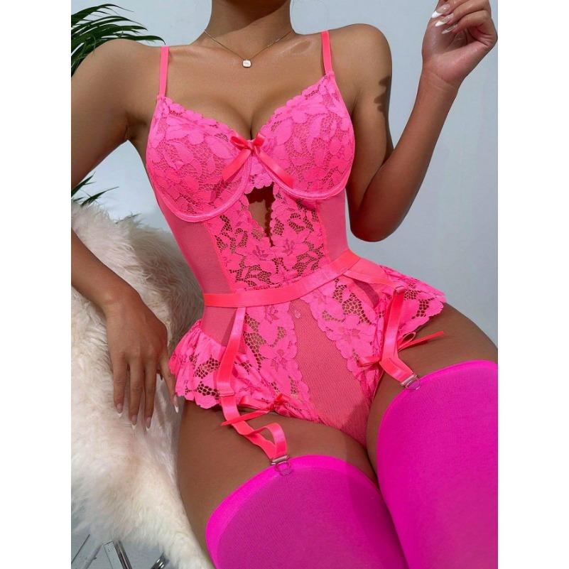 Sexi Babydoll Lace Bra And Panty Set Sex Erotic Costumes Lingerie Set Dress Porn Sexy Lingerie Underwear Set For Women