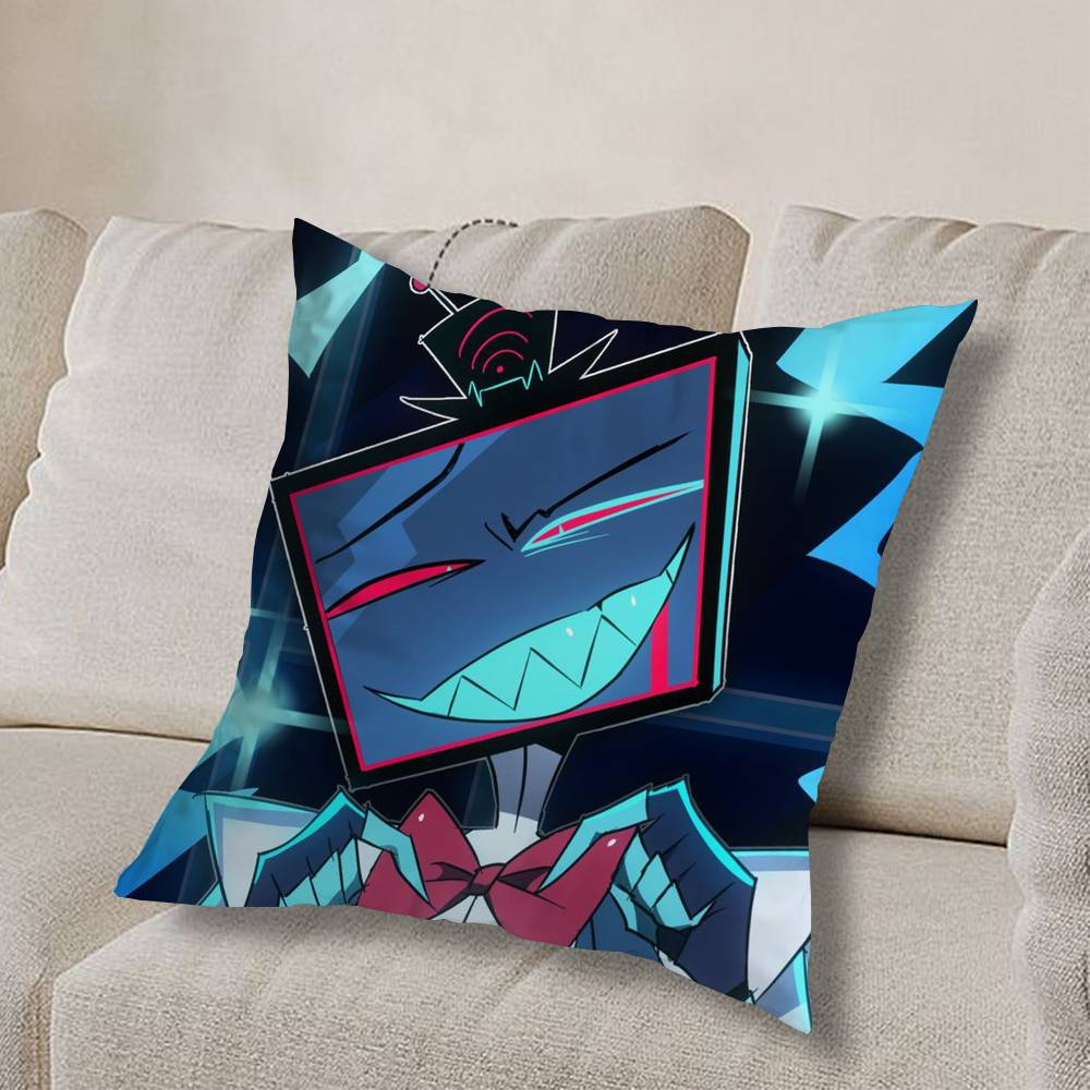 Hazbin Vox H-HotelS Fidati di Noi Federa Federa Cuscino Divano Soggiorno Copricuscino Adatto Per Casa Camera da Letto Decorazione Stanza