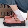 [Ziyan] Do Not Look Ugly Internet Celebrity Boken Shoes Women's 2024 Summer New Thick-soled Summer Outer Wear Bag Head Casual Slippers