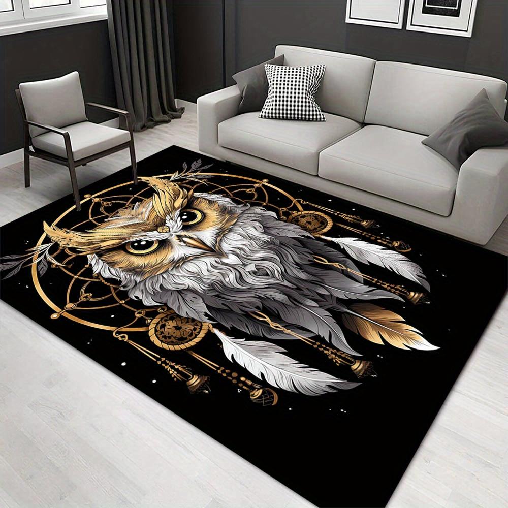 

1pc 1091750924Pattern Carpet, Area Rug For Living Room Bedroom Room Bed Chair Laundry Entryway Corridor Yard Non-slip Outdoor Camping Rug Fl 60cm by 90cm