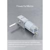 5840-555 Miniature Worm Gear Reduction DC Motor 12V-24V Single-Direction Long D-shaped Shaft Reversible High-torque Geared Motor