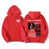 Singer De La Rose New Album Tour Merch Hoodies Men Women Fashion Hip Hop Aesthetic Sweatshirts High Quality Casual Fleece Hoodie