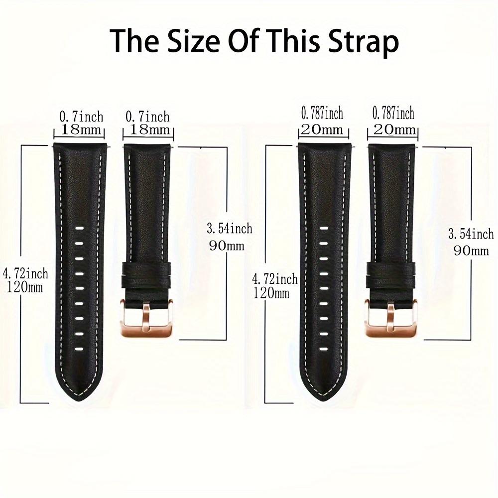 20 18MM Watchband Bracelet For Garmin Venu3S 2S Sq Vivoactive4S Vivomove 3S Rey Active S PU Leather SmartWatch Band Wrist Straps
