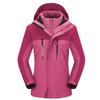 Women's Water-Repellent 3-in-1 Detachable Down Hooded Jacket - Autumn/Winter Mountaineering Top.