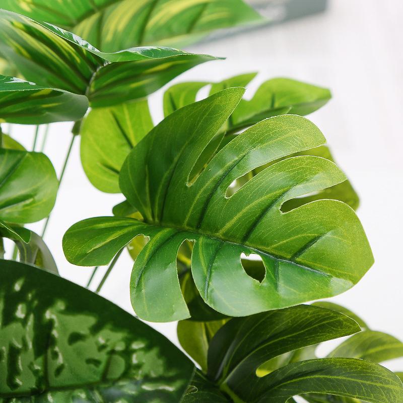 1pc Artificial Plants Green Bonsai Small Tree Pot Plants Fake Flower Potted Ornaments for Home Decoration Craft Plant Decorative